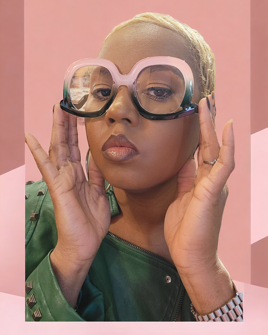 Pretty in Pink Fashion Glasses