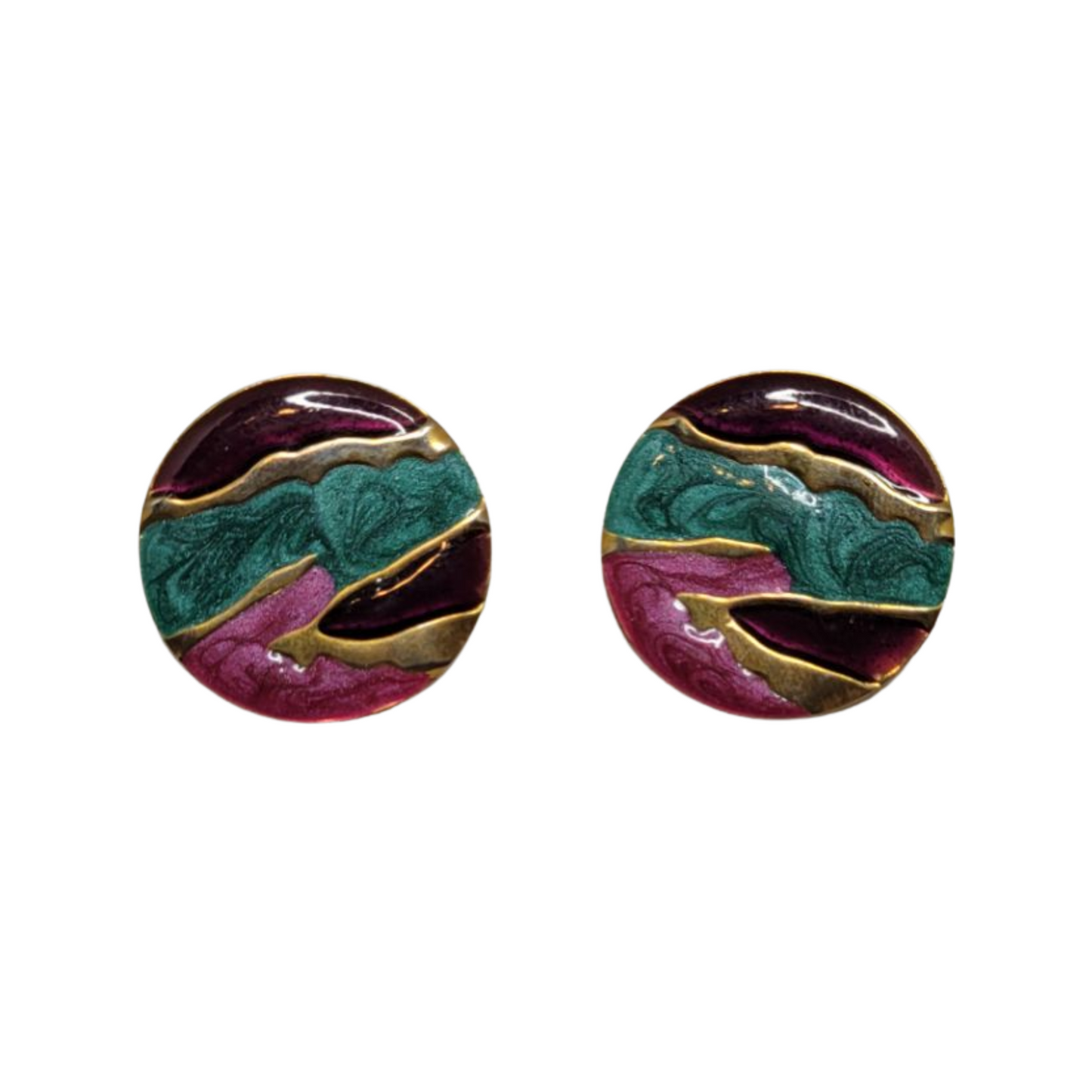 Swirl Vintage Earrings