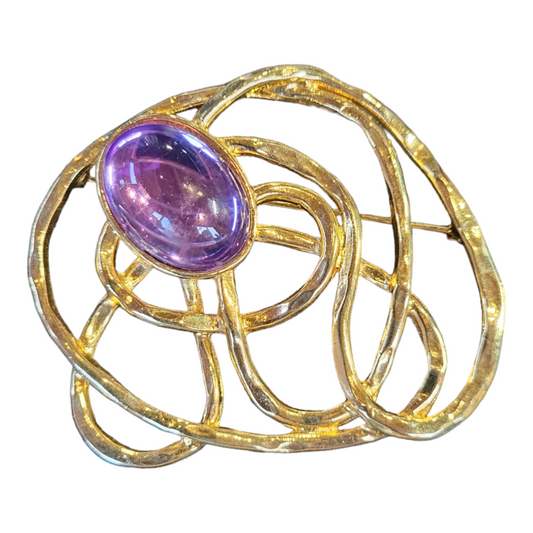 Purple Haze Brooch