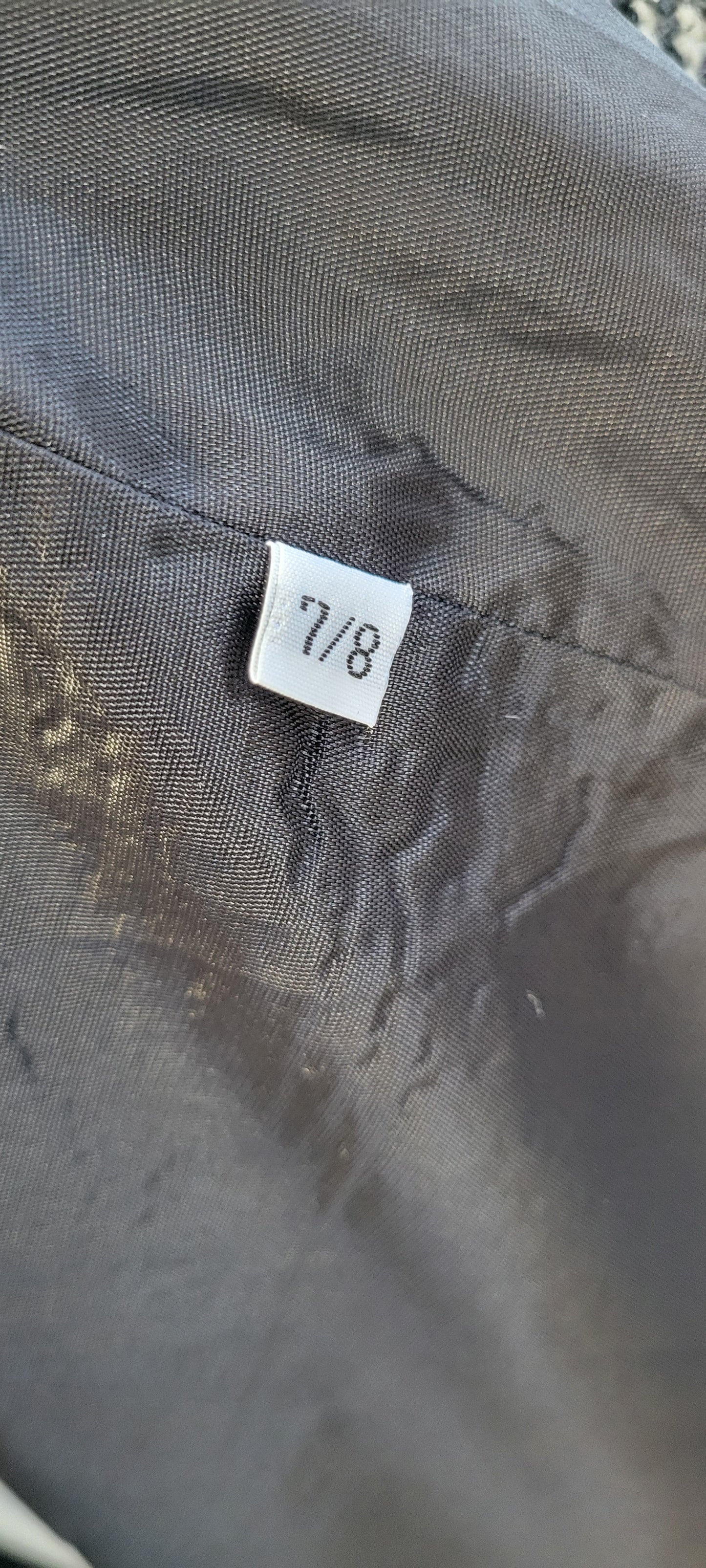 Vintage Black/ White Tweed Overcoat