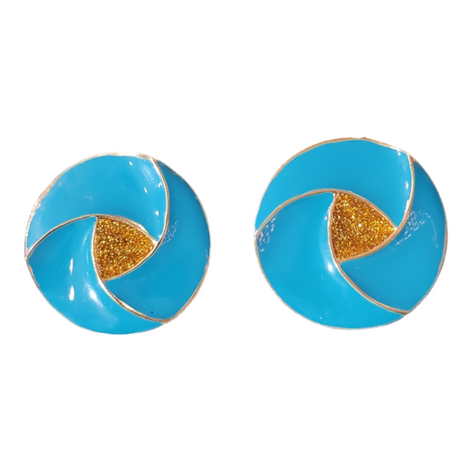 Golden Eye Earrings