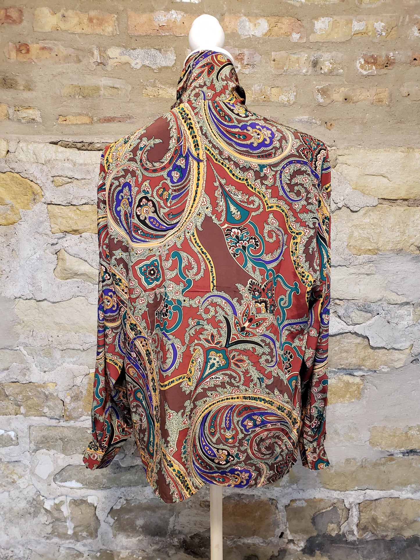 Regina Porter Pussy-bow Blouse Sz 14