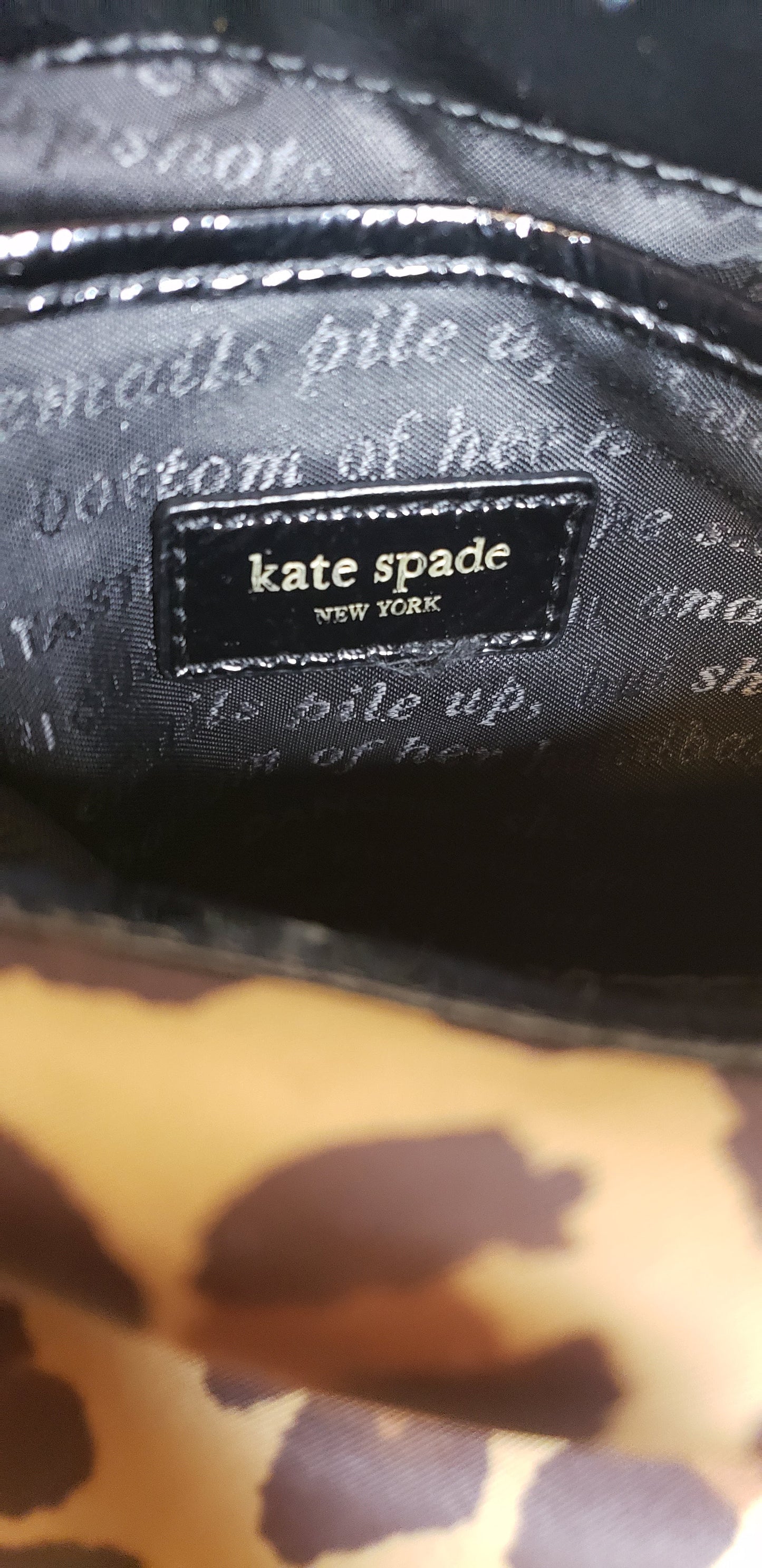 Kate Spade Animal Print Crossbody