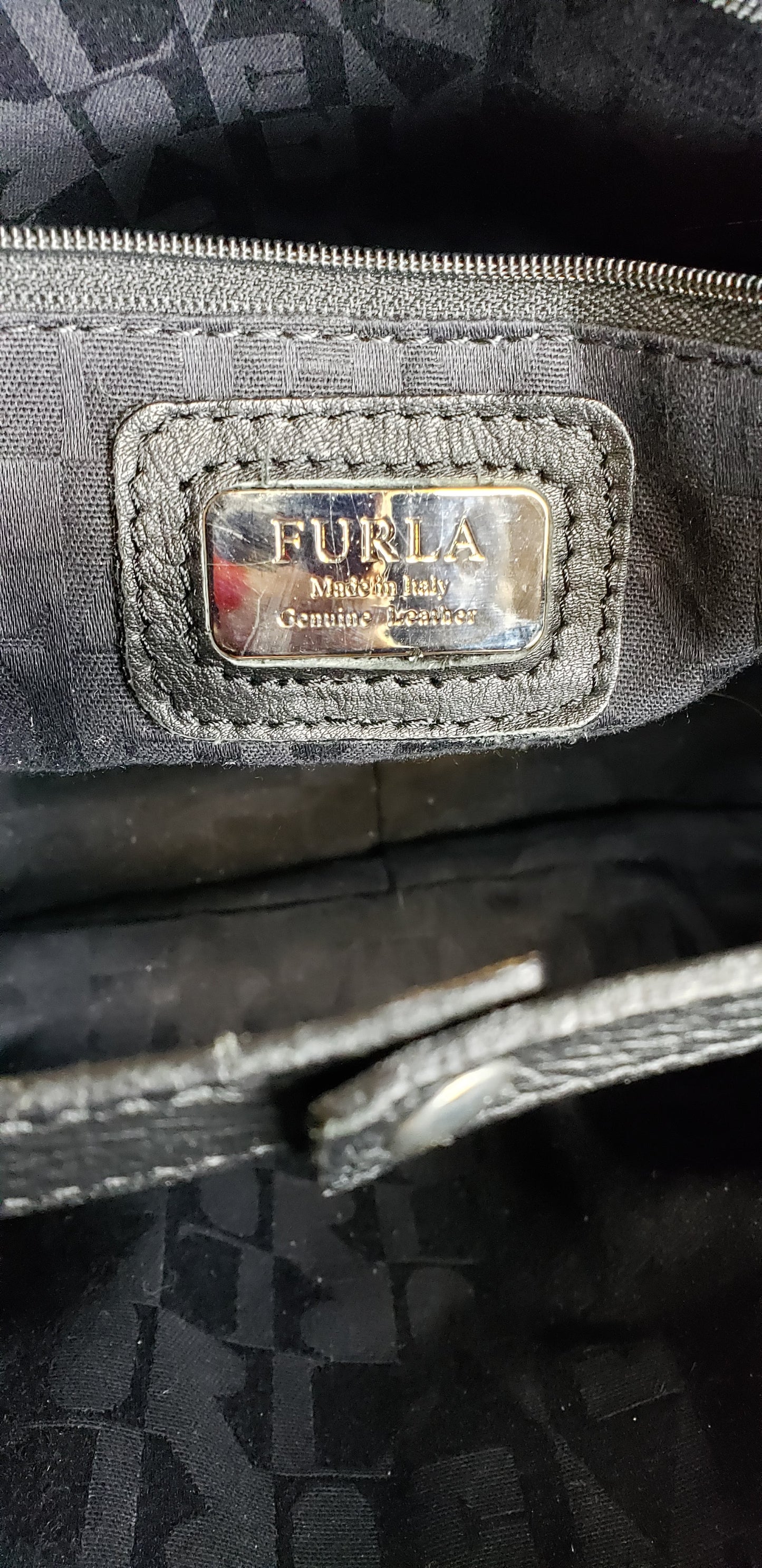 Furla Black Satchel