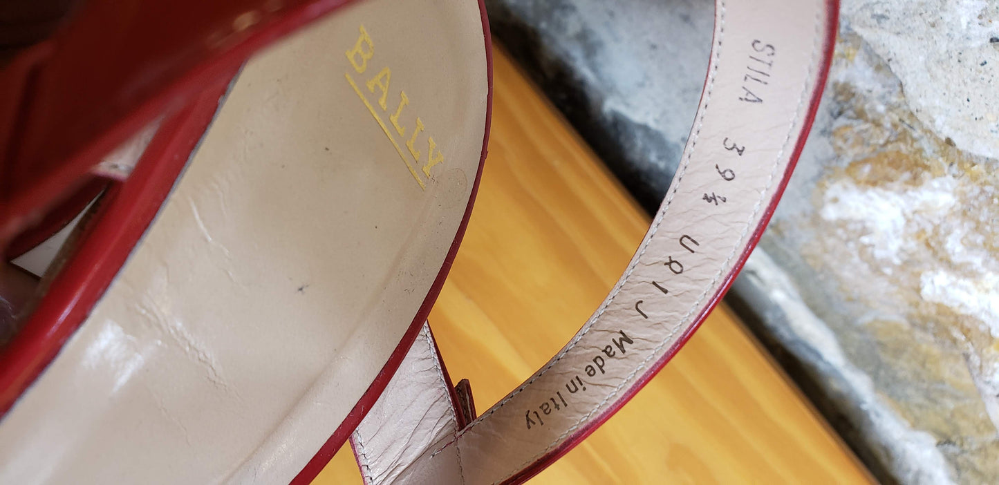 Bally Slingback Heels Sz 9