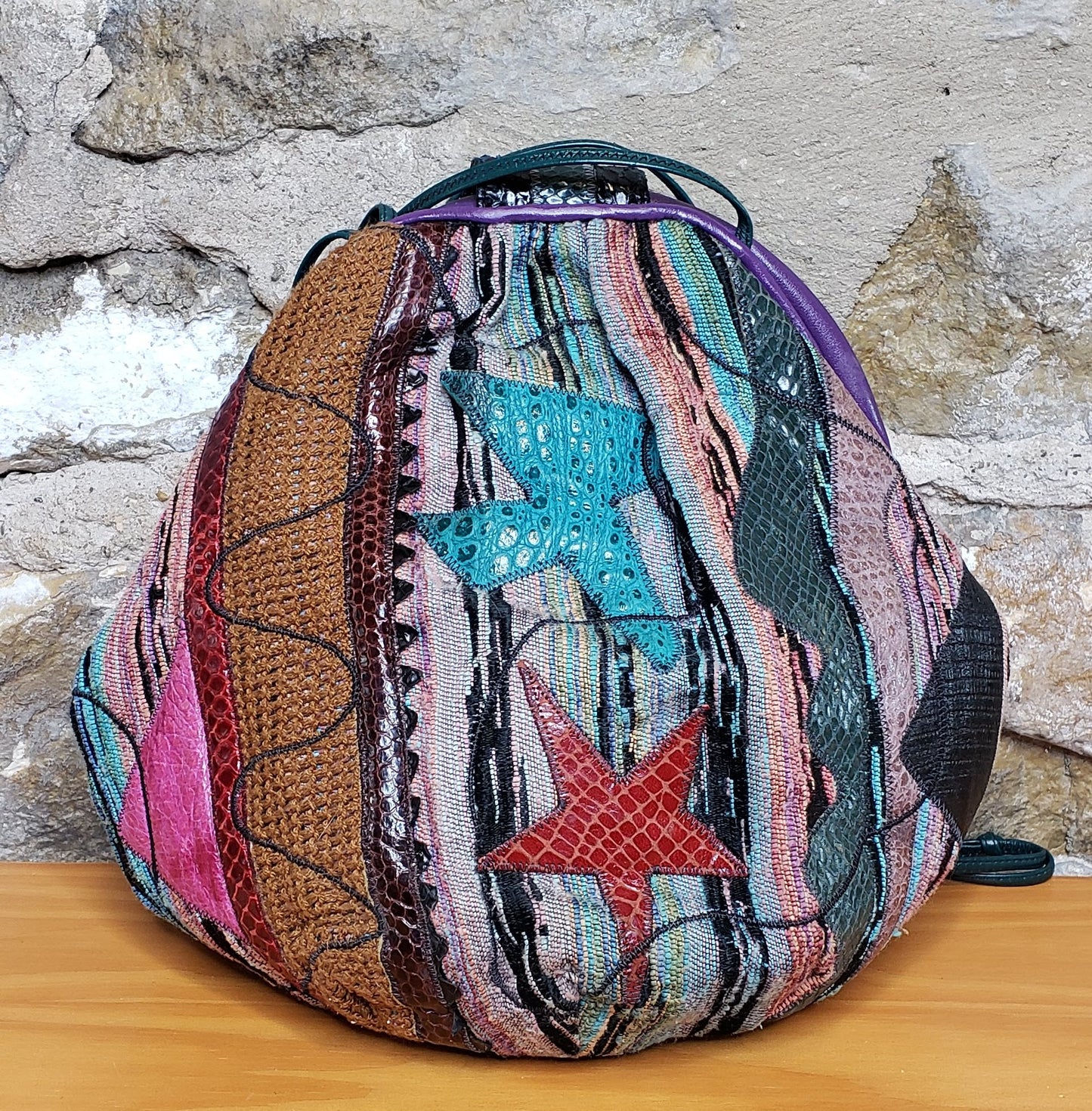 Sharif Multi-Color Vintage Shoulder Bag