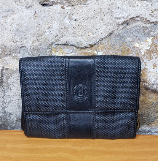 Fendi Black Wallet