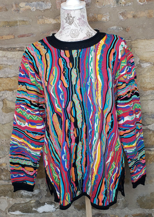 Coogi Multi-Color Sweater Sz M
