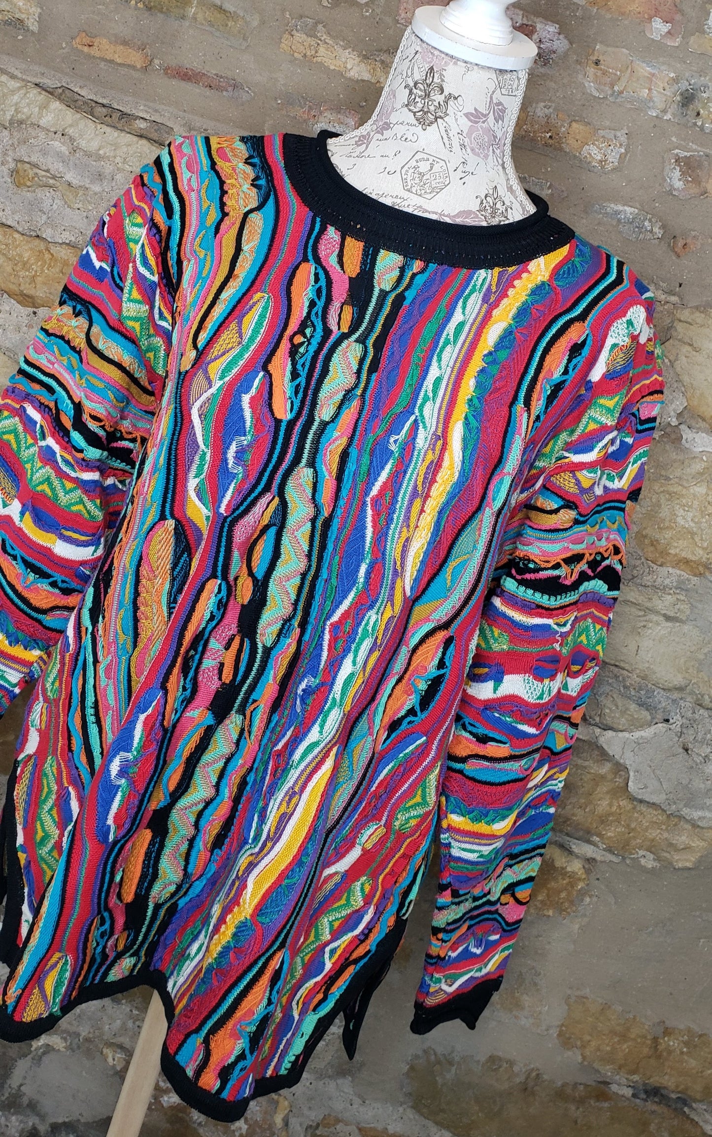 Coogi Multi-Color Sweater Sz M