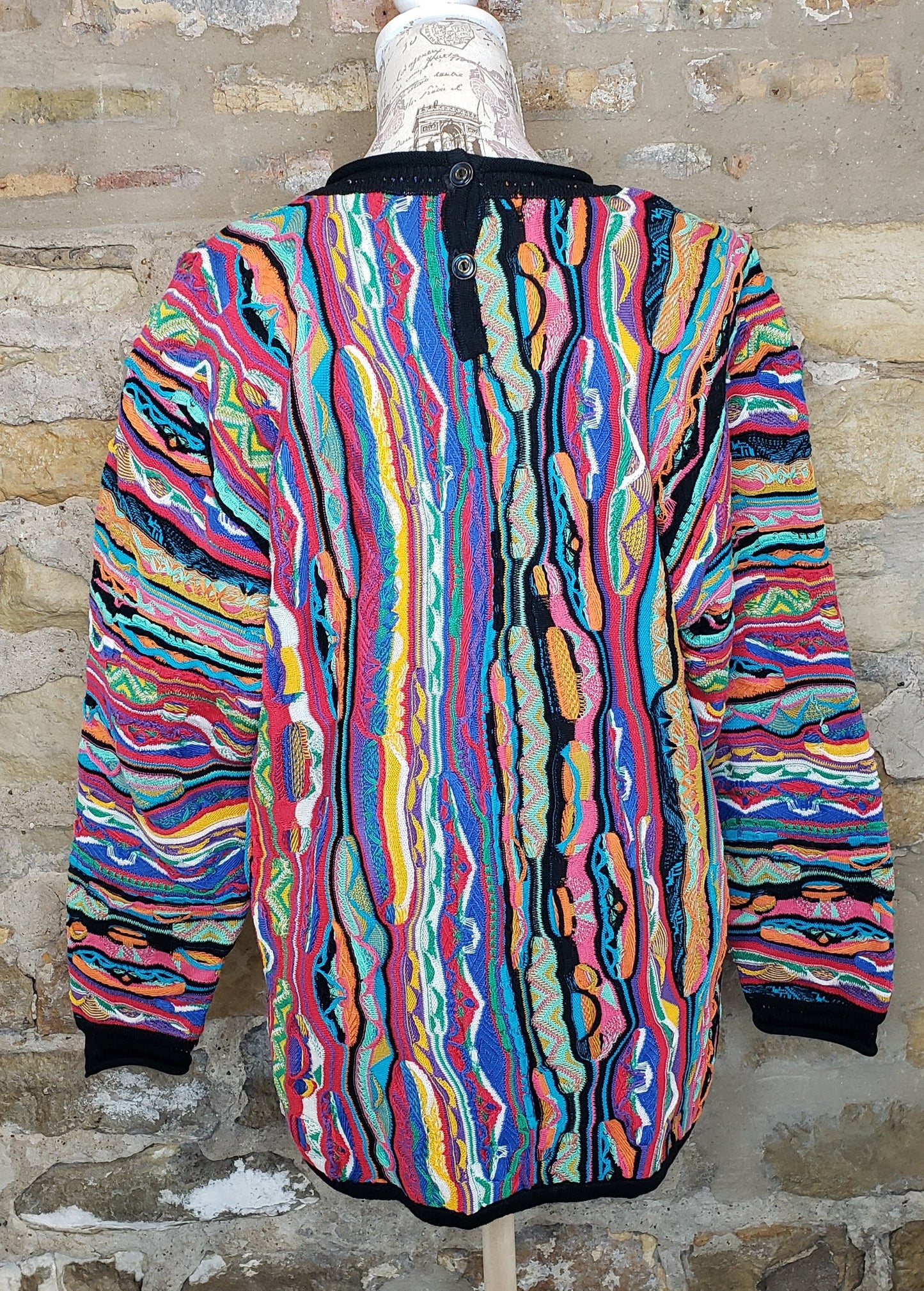 Coogi Multi-Color Sweater Sz M