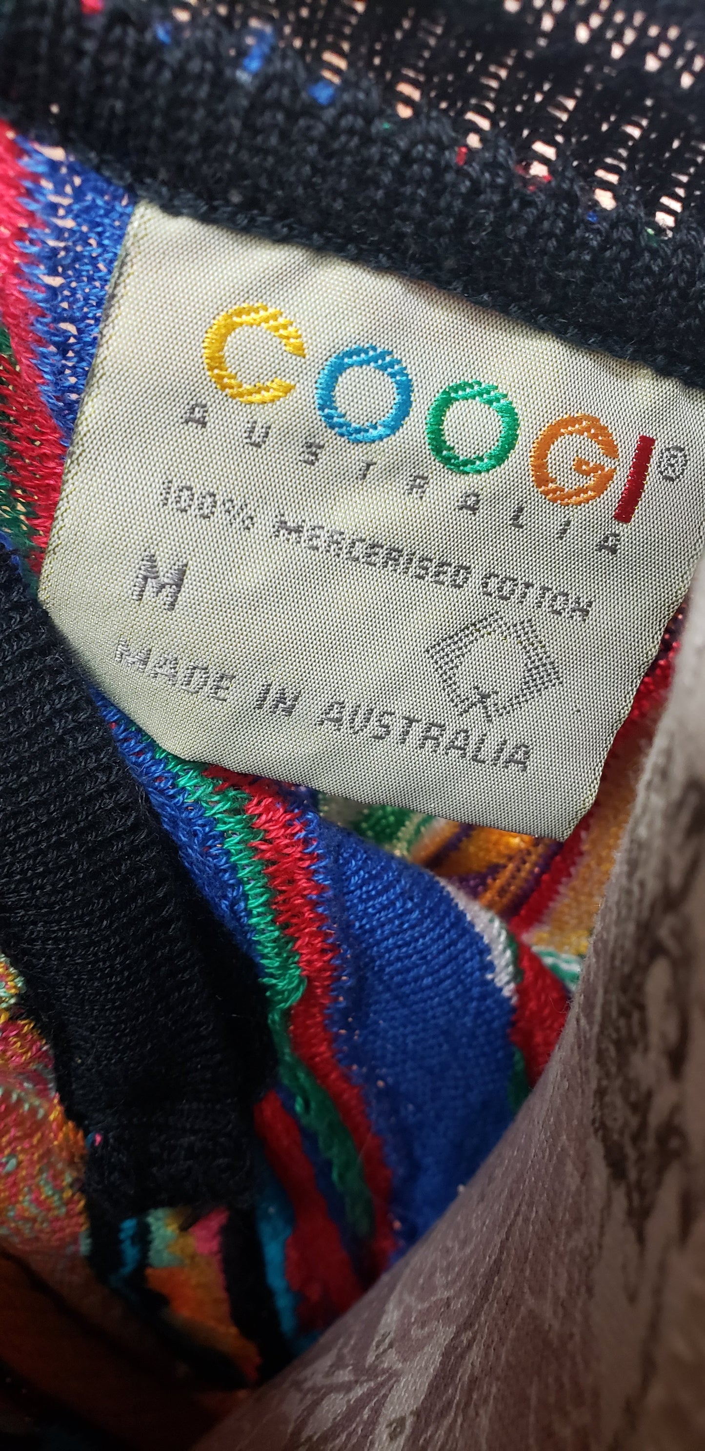 Coogi Multi-Color Sweater Sz M