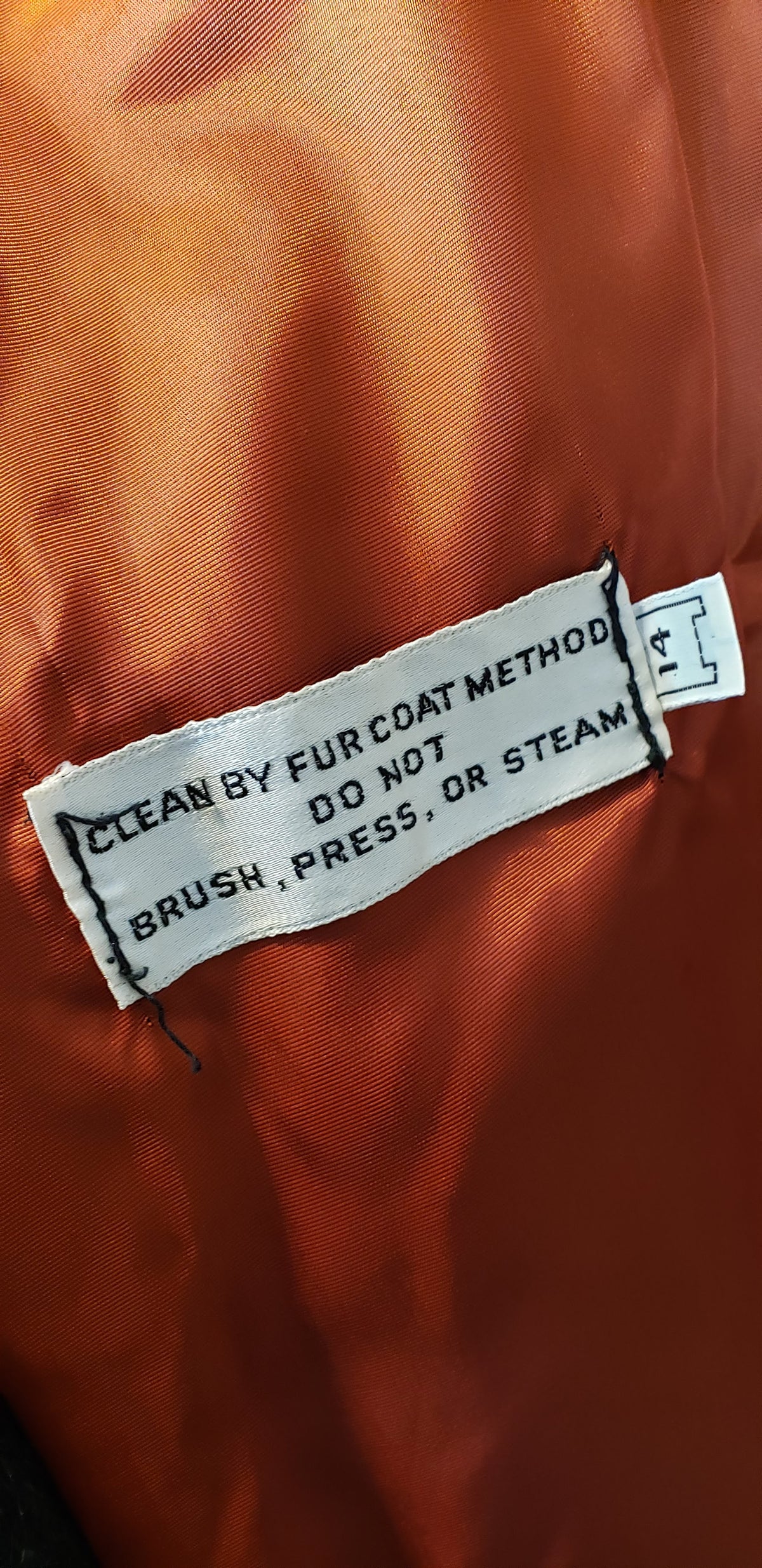 DeMar's Vintage Faux Fur Jacket