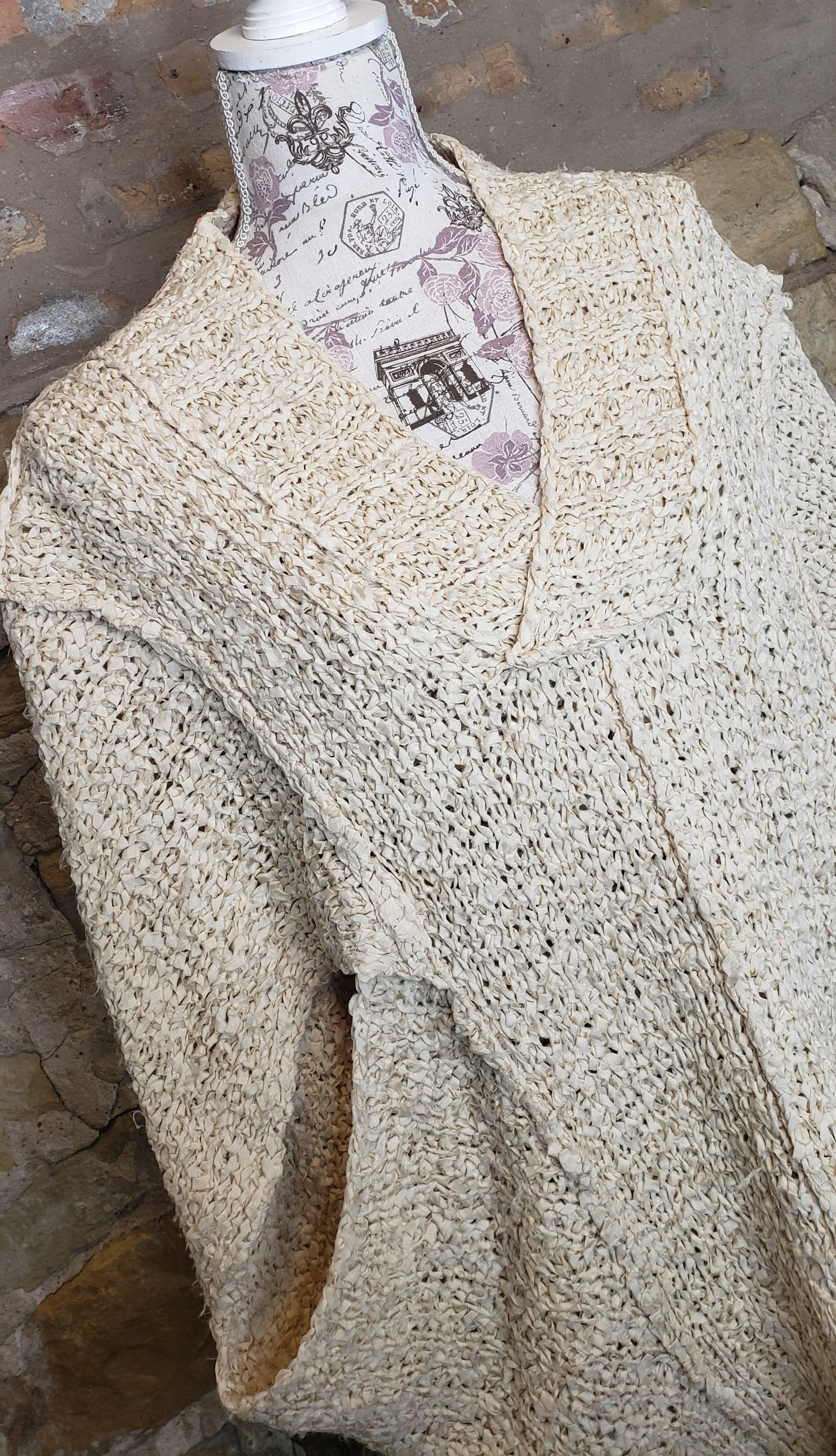 All Saints Spitalfields Cream Sweater Sz 8/10