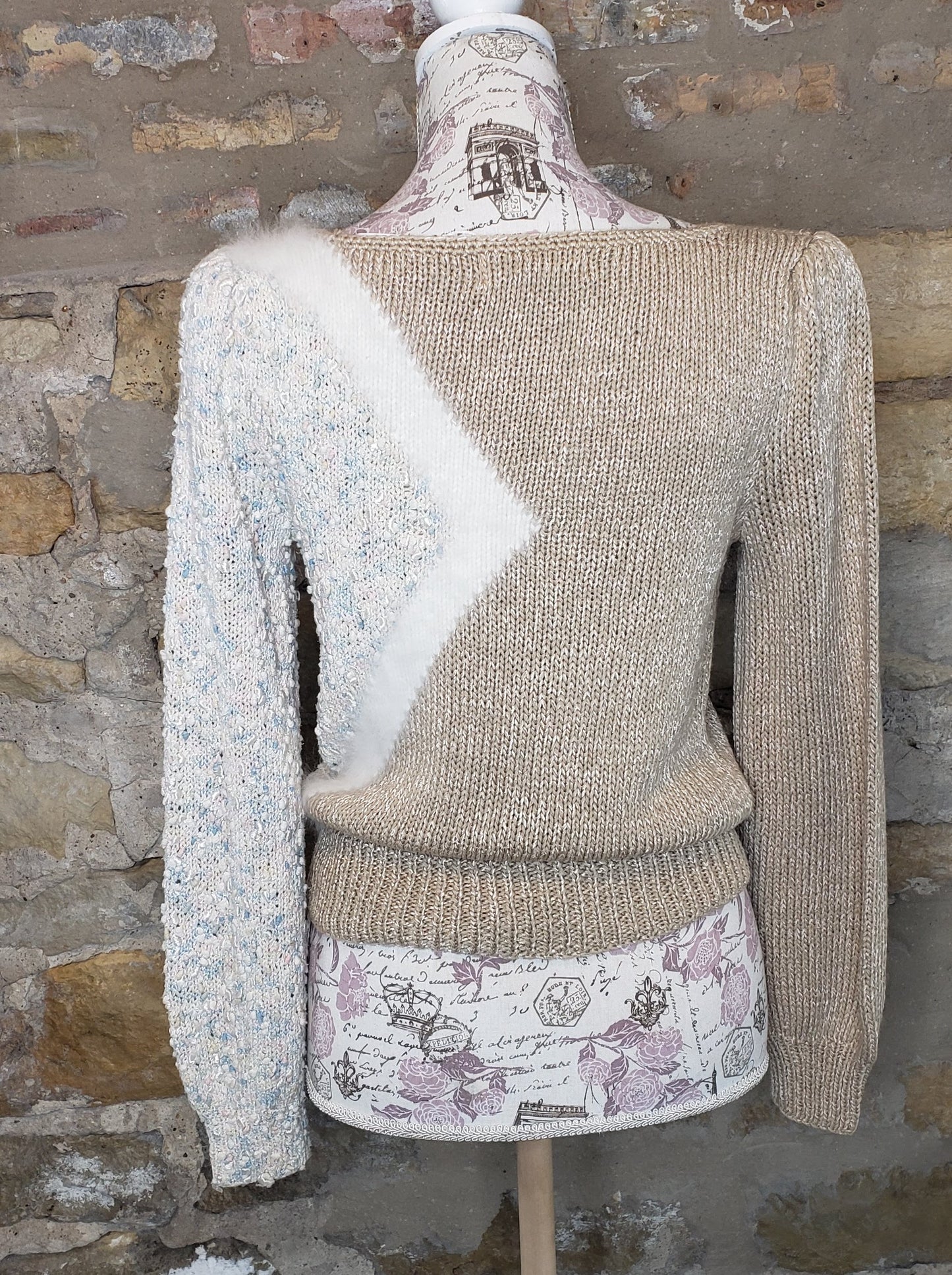 Nannell Tan Vintage Sweater Sz M