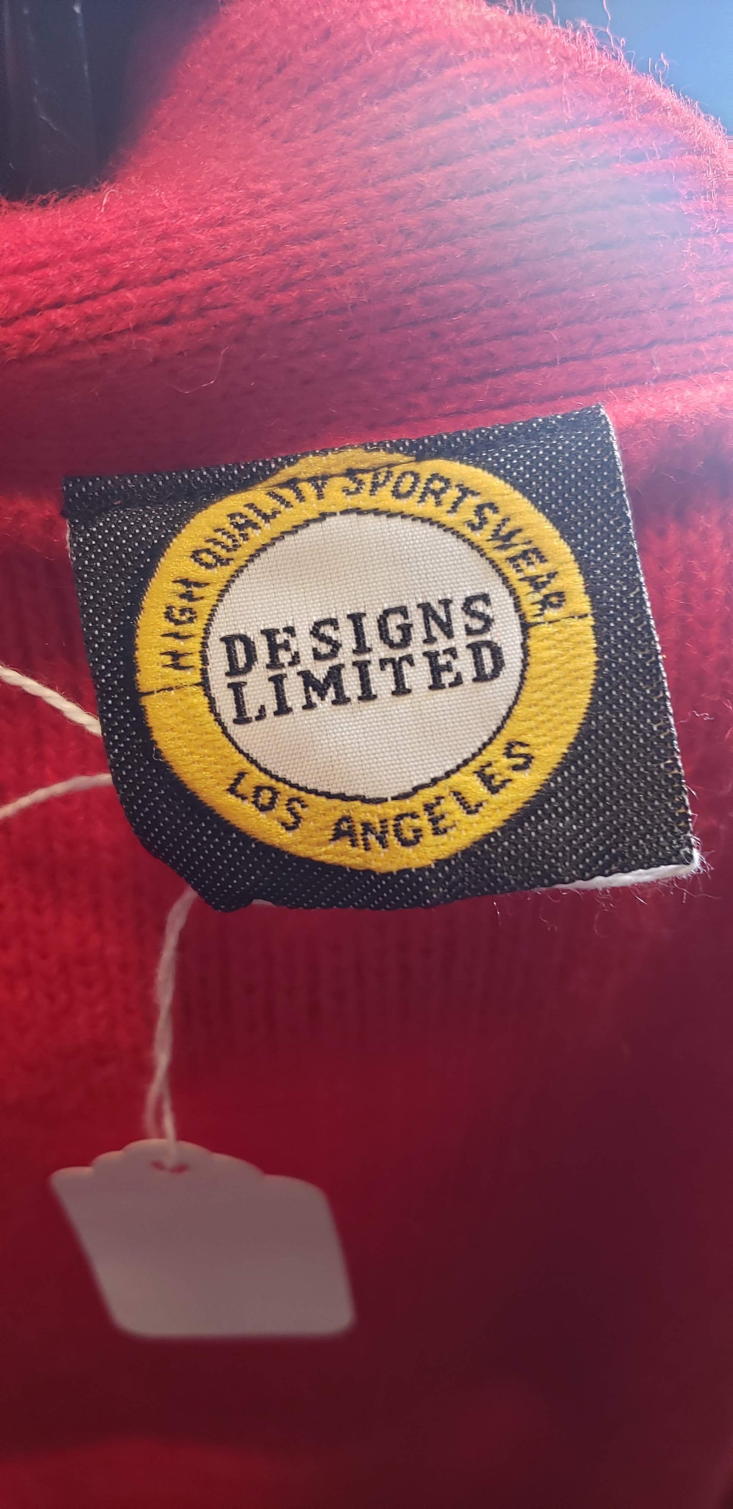 Designs Limited Red Vintage Duster Sz XL