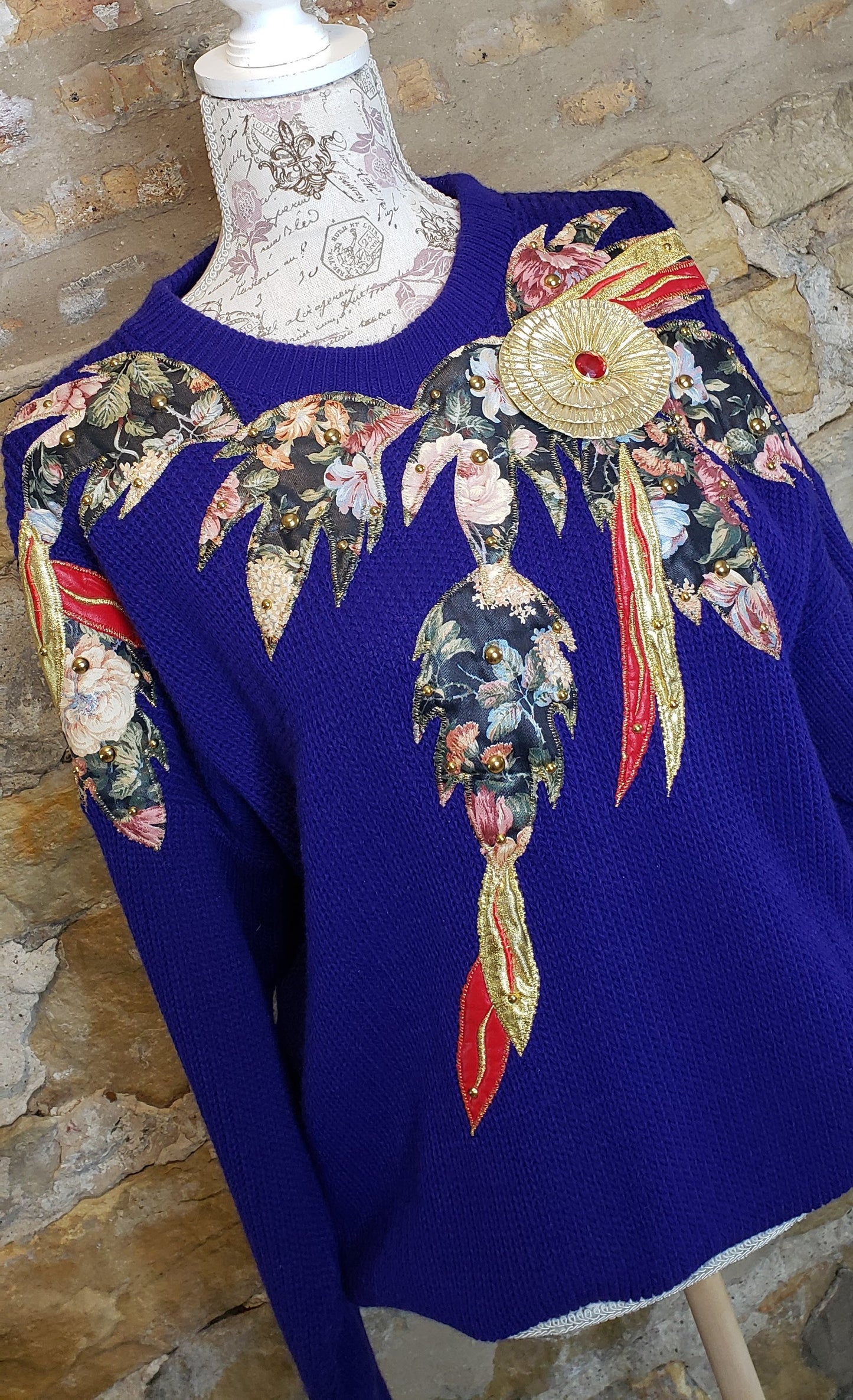 Osanna Vintage Sweater Sz L