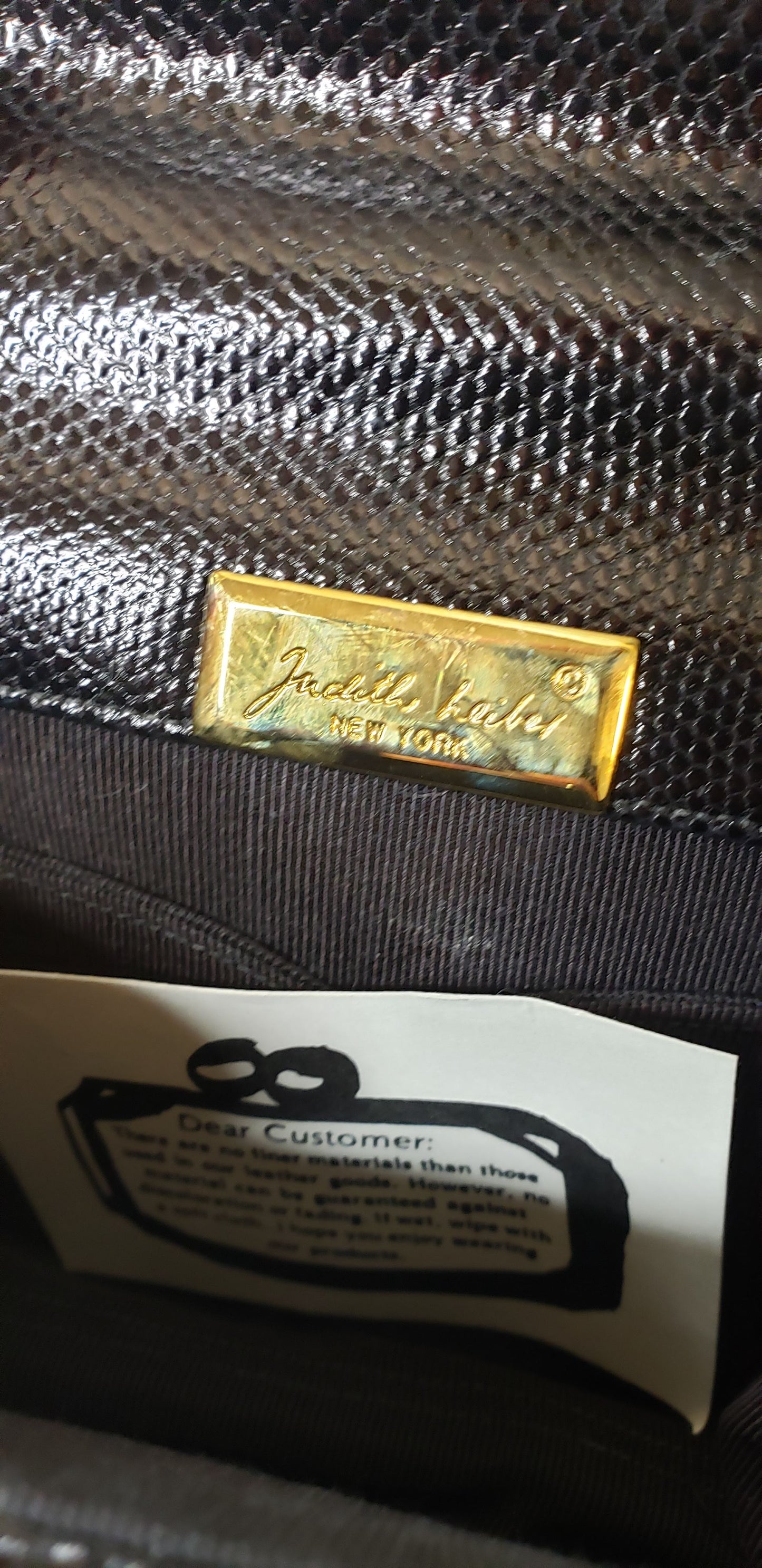 Judith Lieber Black Mini Crossbody Bag