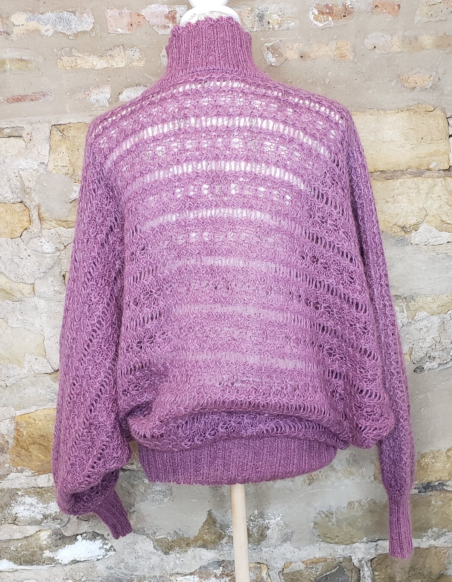 Vintage Purple Sweater Sz M/L