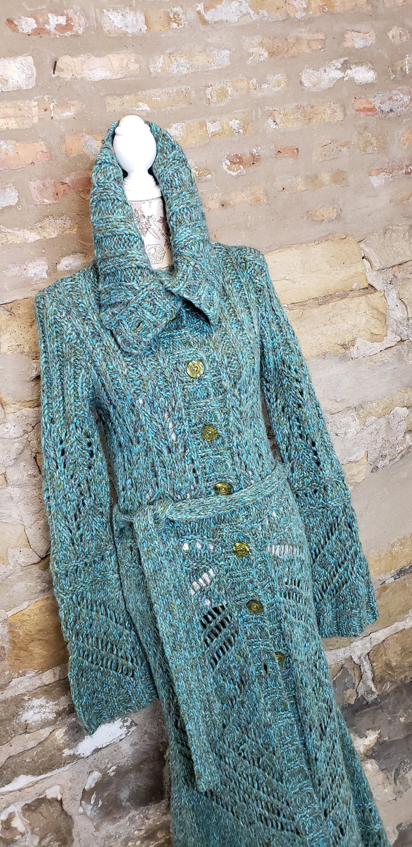 Free People Knit Duster Sz L