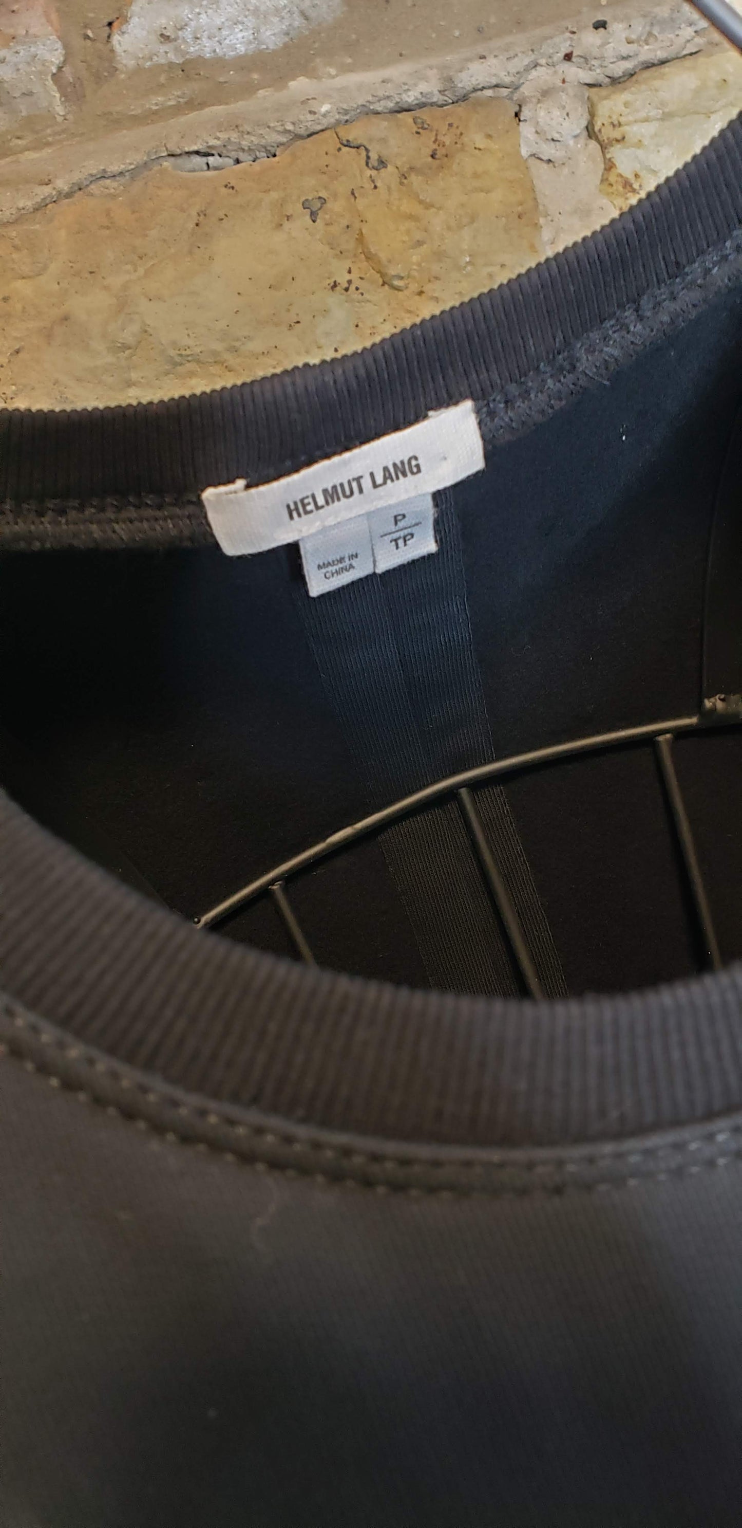 Helmut Lang Sweatshirt Dress Sz P