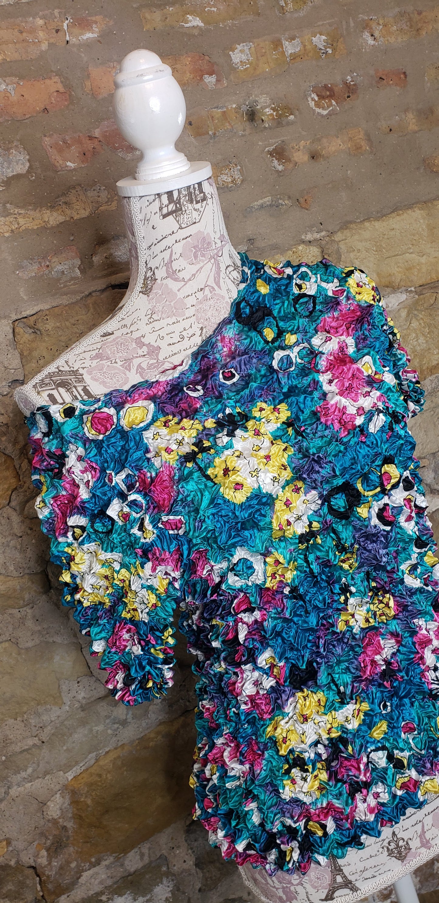 Vintage Floral Top Sz M/L