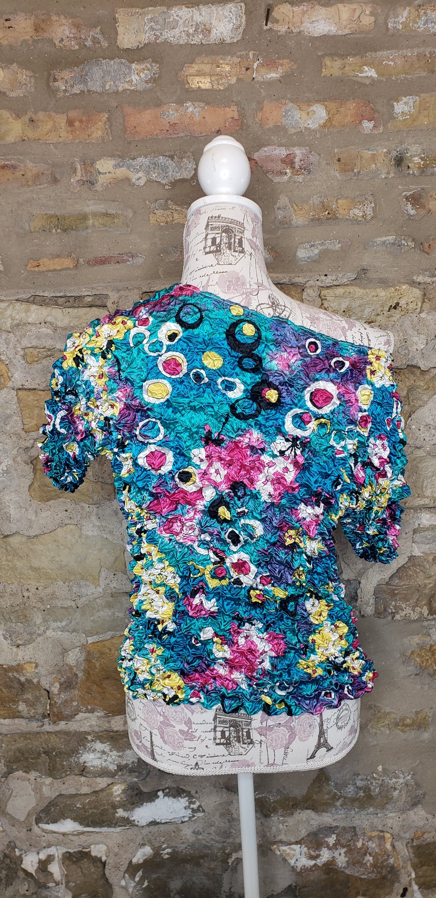 Vintage Floral Top Sz M/L