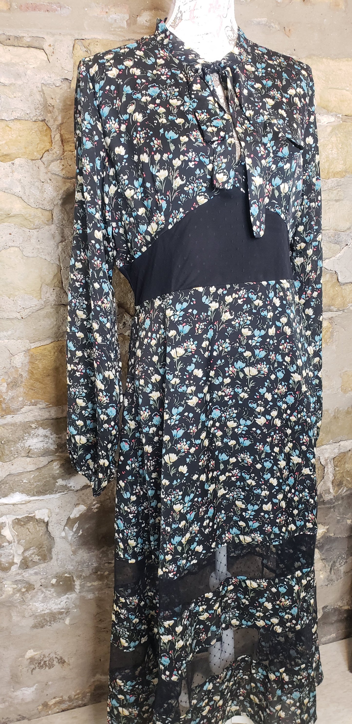 NSR Floral Print Dress Sz XL