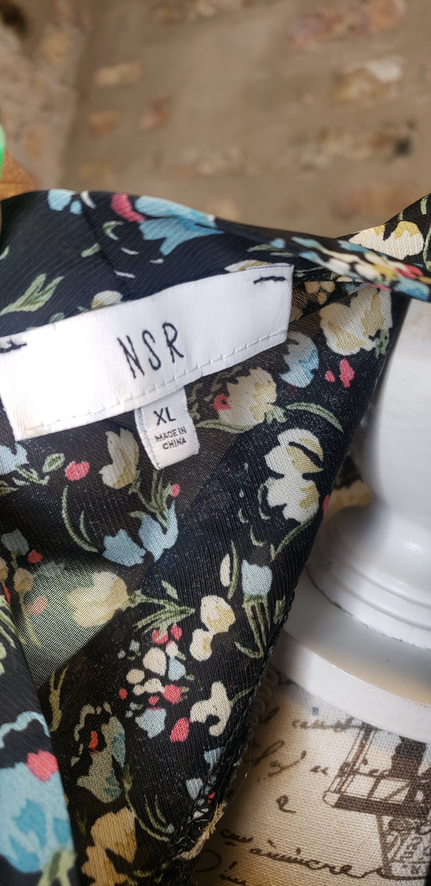 NSR Floral Print Dress Sz XL