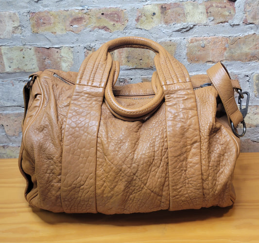 Alexander Wang Pebbled Rocco Satchel