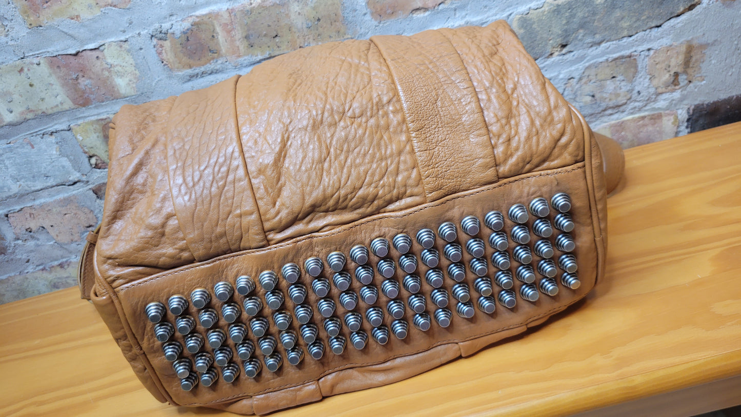 Alexander Wang Pebbled Rocco Satchel