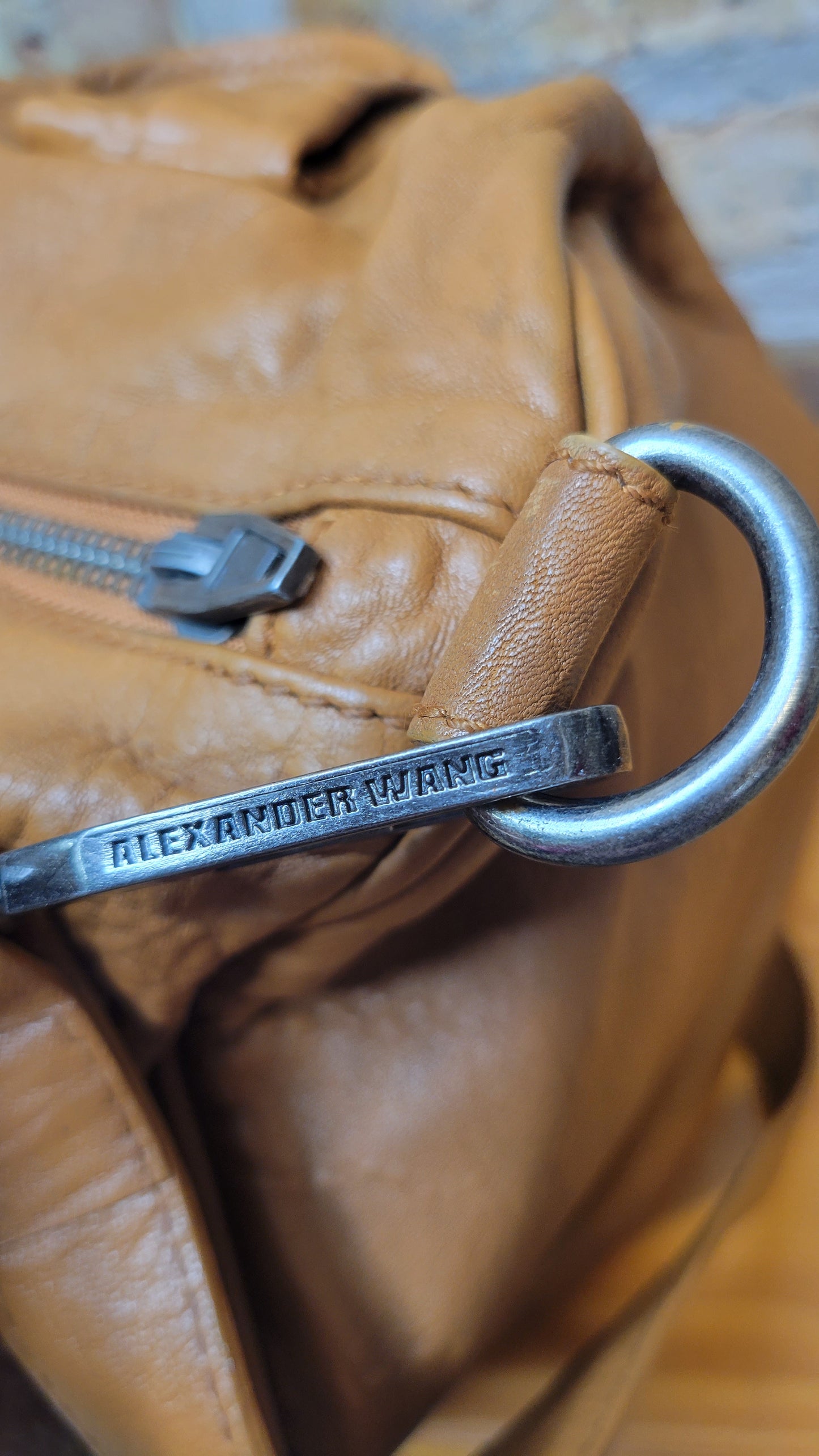 Alexander Wang Pebbled Rocco Satchel