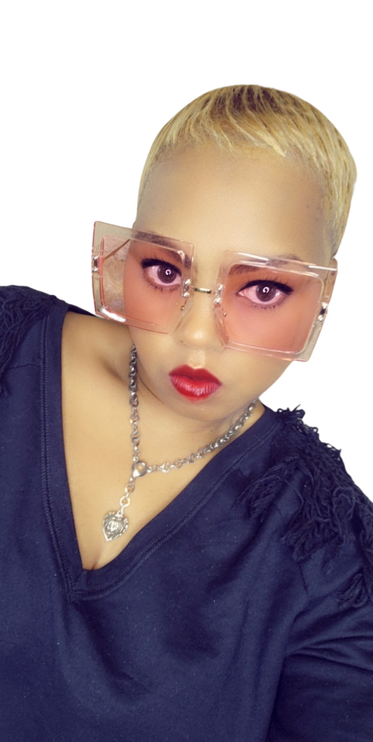 She's Such a Square Sunnies (Pink)