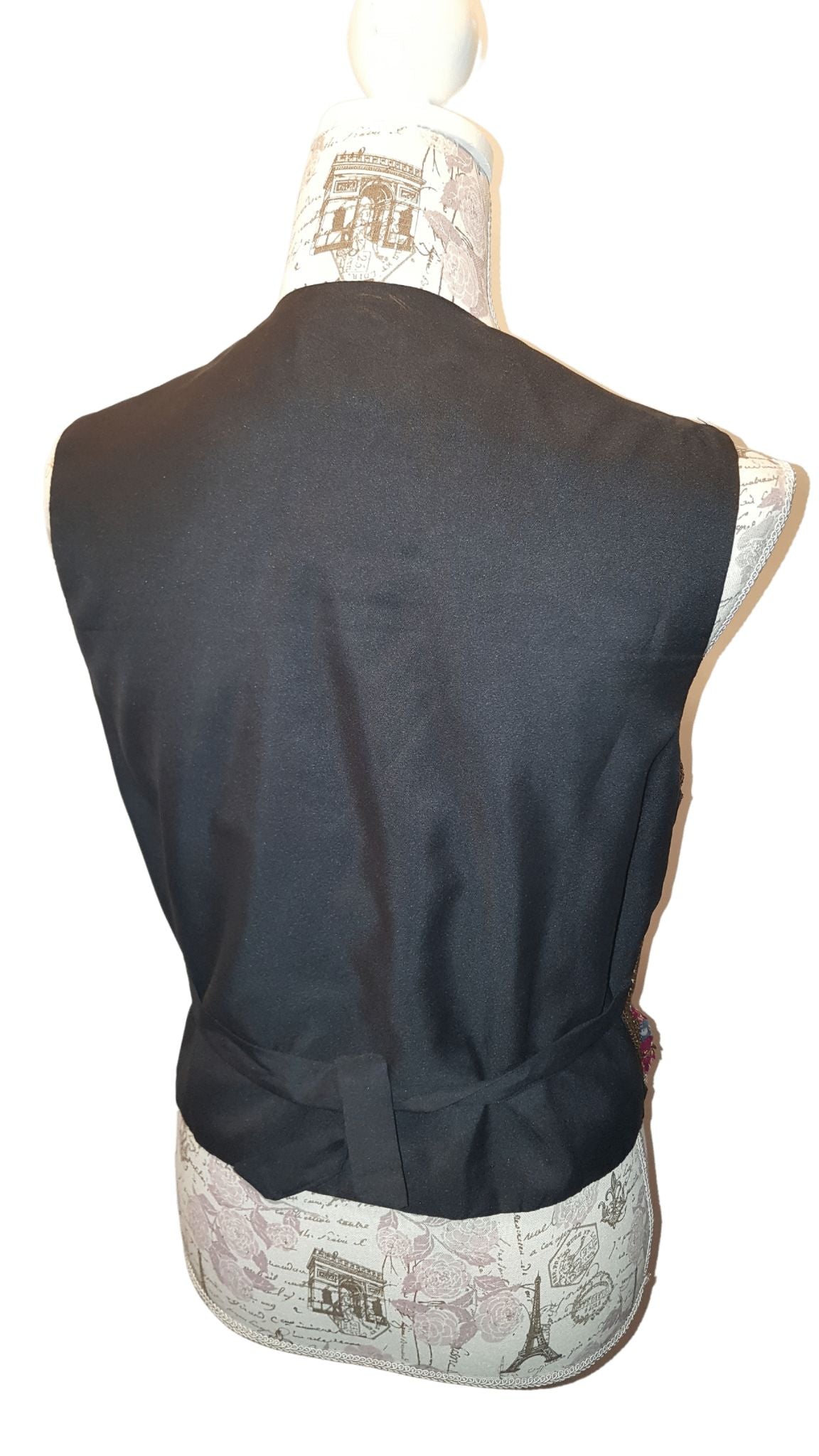 Vintage Sequin Vest Sz S