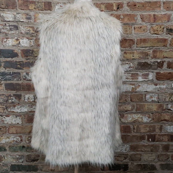 Rachel Zoe Faux Fur Vest Sz 2X