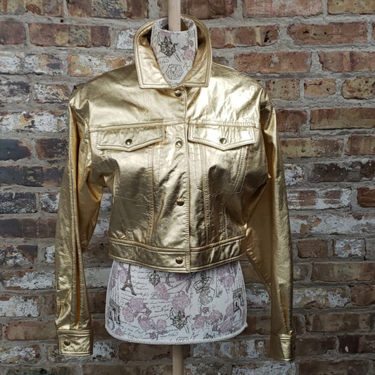 Bagatelle Vintage Leather Jacket Sz 8