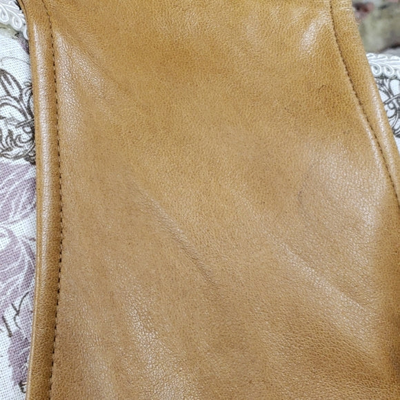 Polo Sport Leather Vest Sz 6