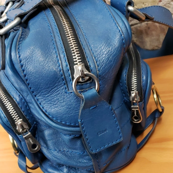 Chloe' Blue Small Blue Betty Bag