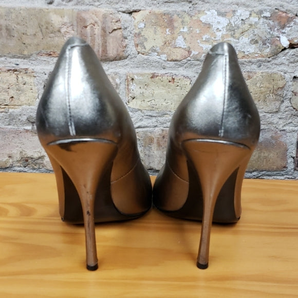 Giuseppe Zanotti Bronze Metallic Heels Sz 40