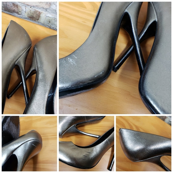 Giuseppe Zanotti Bronze Metallic Heels Sz 40