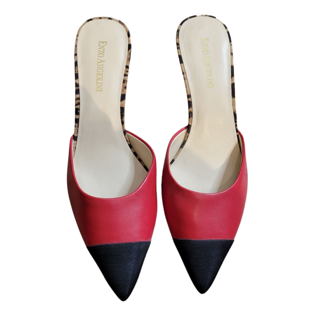 Two-Tone Ranielle Mules