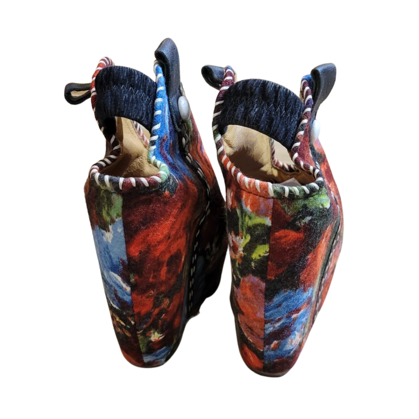 Jeffrey Campbell Floral Havana Sandals