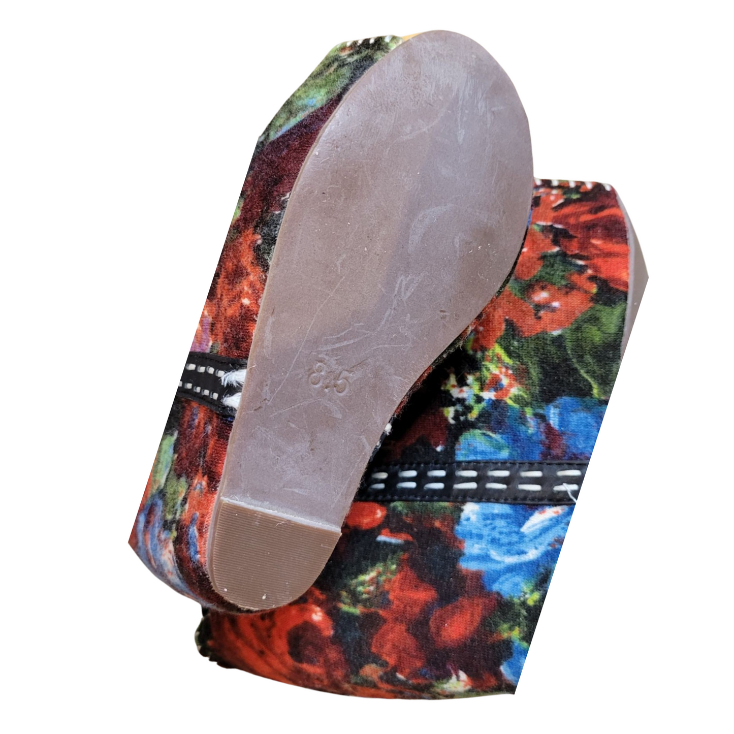 Jeffrey Campbell Floral Havana Sandals