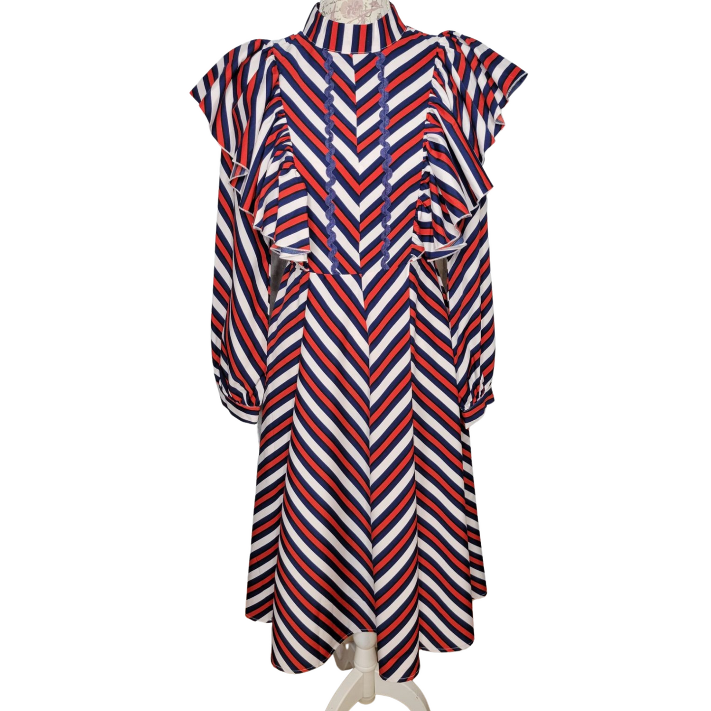 Chevron Dress Sz S