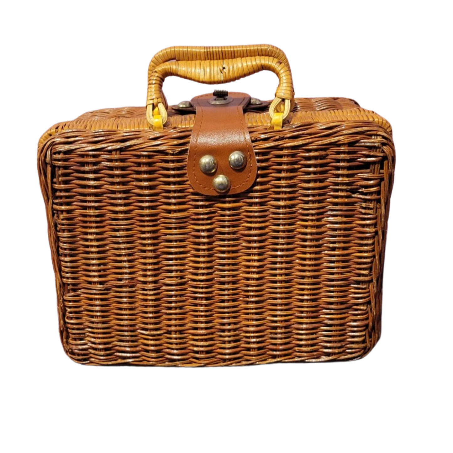 Picnic Wicker Purse