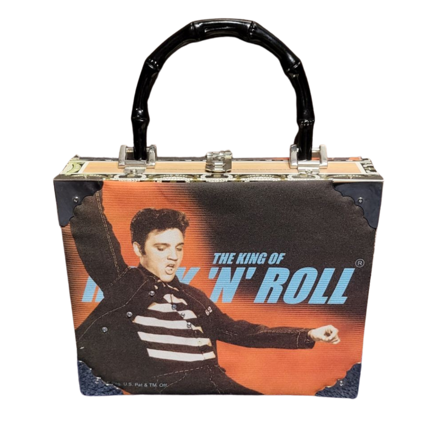 Elvis Cigar Box Purse