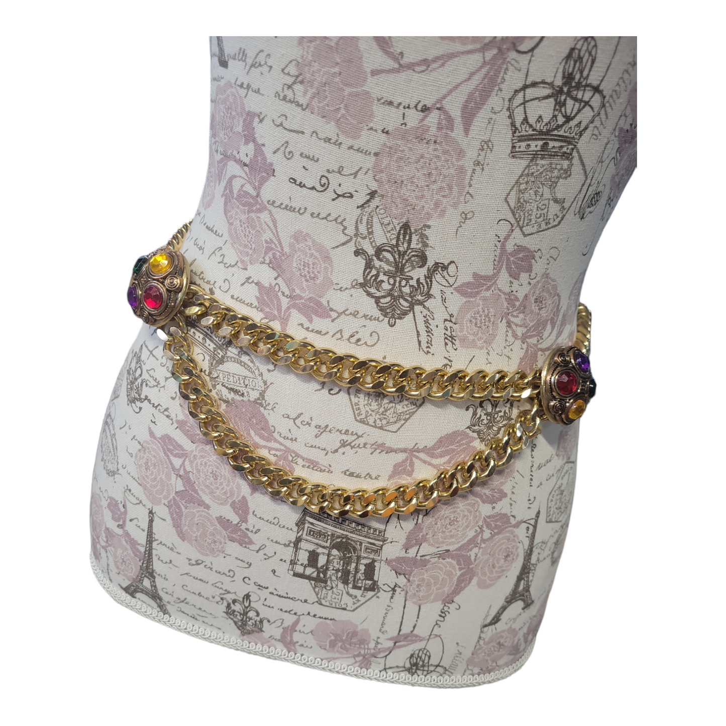 Crown Jewel Vintage Chain Belt