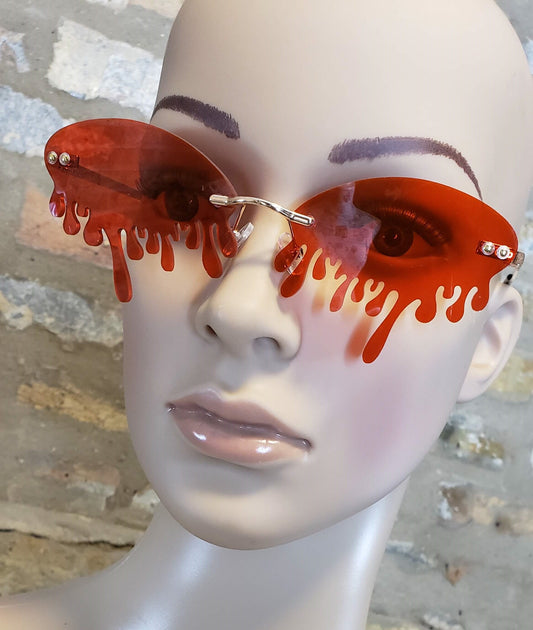 Red Drip Sunnies
