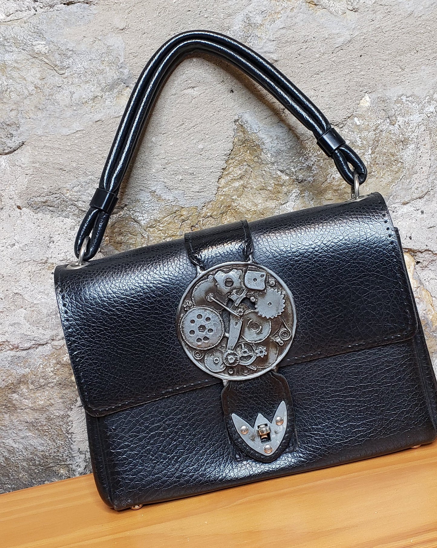 Vintage Black Handbag