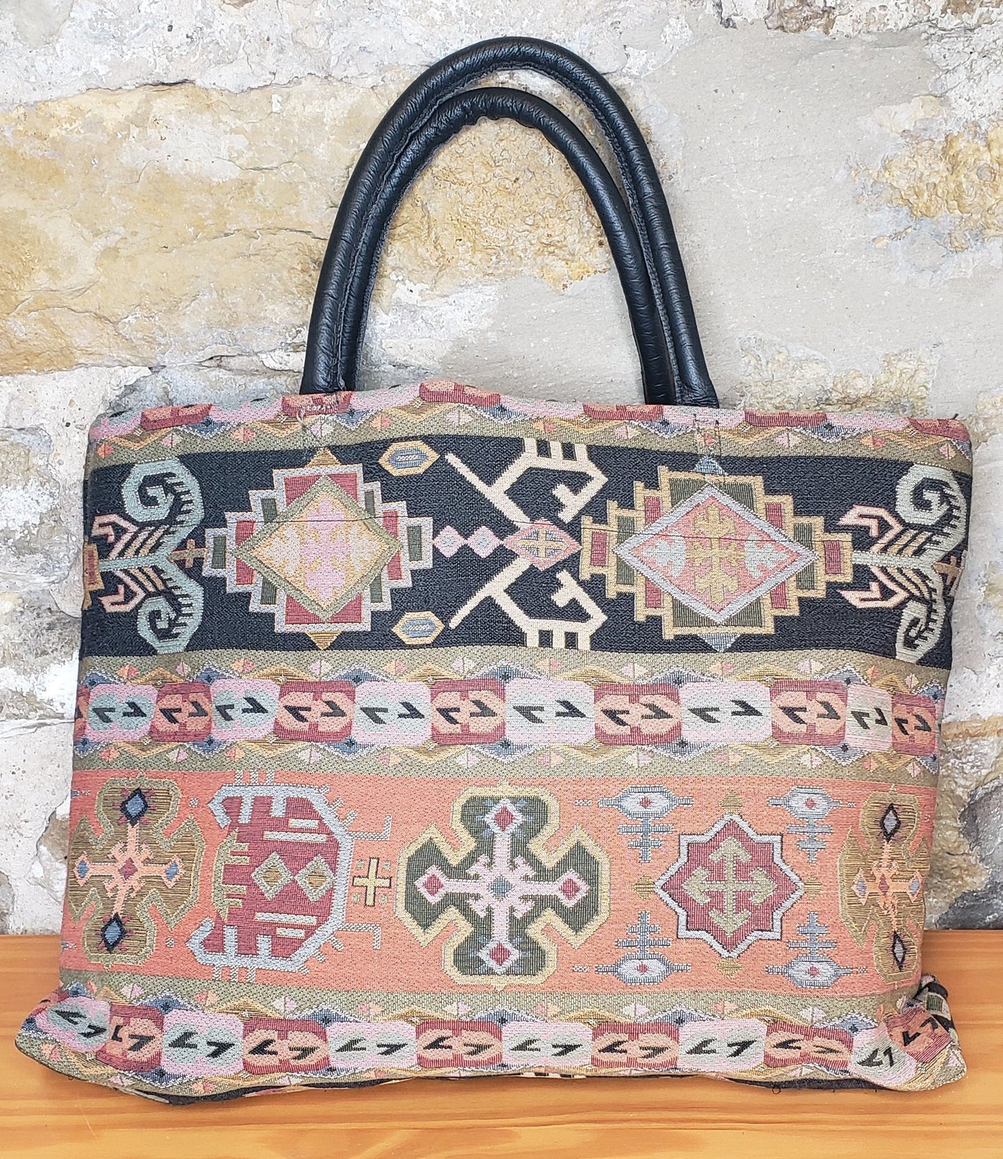 Vintage Aztec Tote Bag