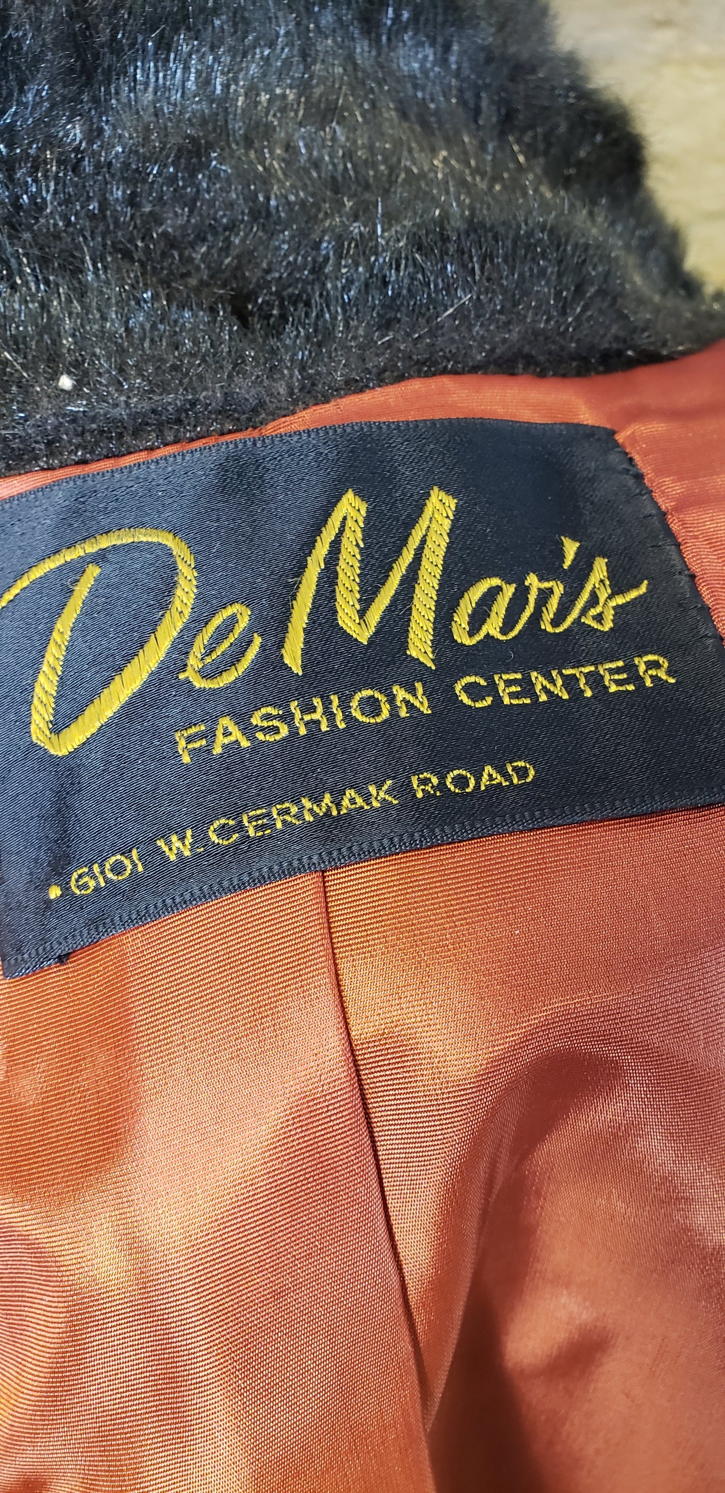 DeMar's Vintage Faux Fur Jacket